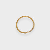 4MM FRANCO BRACELET - GOLD